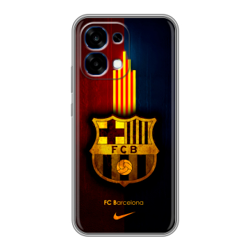 Силиконовый чехол на OPPO A6 Pro с принтом Барселона Barcelona Силиконовый чехол на OPPO A6 Pro с принтом Барселона Barcelona