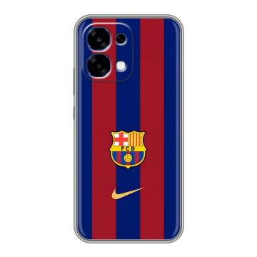 Силиконовый чехол на OPPO A6 Pro с принтом Барселона Barcelona Силиконовый чехол на OPPO A6 Pro с принтом Барселона Barcelona