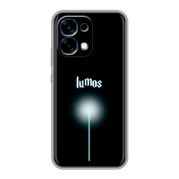 Силиконовый чехол на OPPO A6 Pro с принтом Harry Potter Гарри Поттер