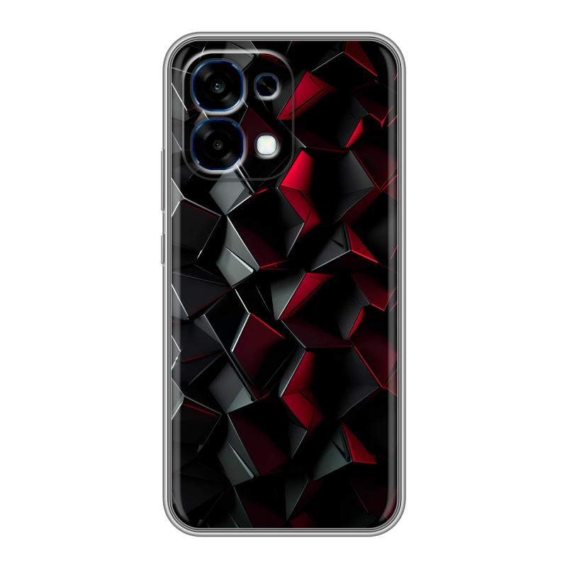 Силиконовый чехол на OPPO A6 Pro с принтом Абстракция Силиконовый чехол на OPPO A6 Pro с принтом Абстракция