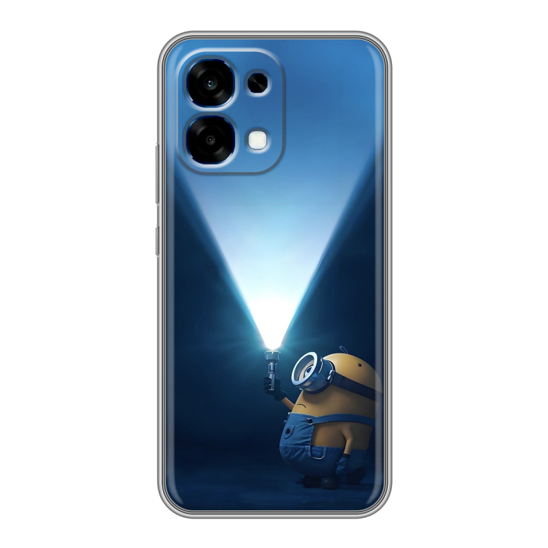Силиконовый чехол на OPPO A6 Pro с принтом Миньоны Силиконовый чехол на OPPO A6 Pro с принтом Миньоны