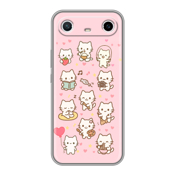Силиконовый чехол на Tecno Spark Slim с принтом Hello Kitty Хелоу Кити Силиконовый чехол на Tecno Spark Slim с принтом Hello Kitty Хелоу Кити