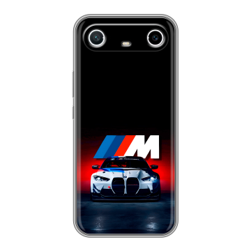Силиконовый чехол на Tecno Spark Slim с принтом БМВ BMW