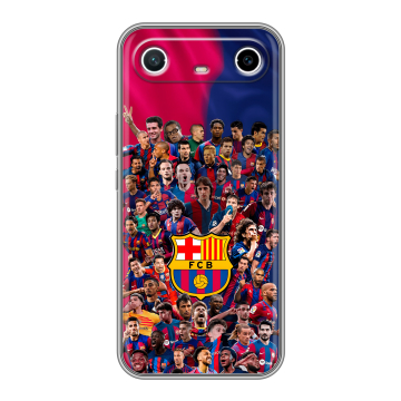 Силиконовый чехол на Tecno Spark Slim с принтом Барселона Barcelona Силиконовый чехол на Tecno Spark Slim с принтом Барселона Barcelona