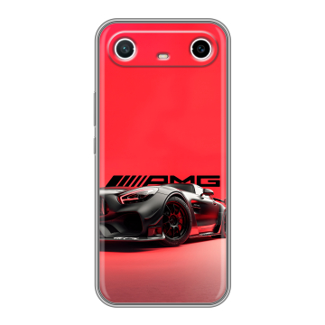 Силиконовый чехол на Tecno Spark Slim с принтом Мерседес Mercedes AMG Силиконовый чехол на Tecno Spark Slim с принтом Мерседес Mercedes AMG