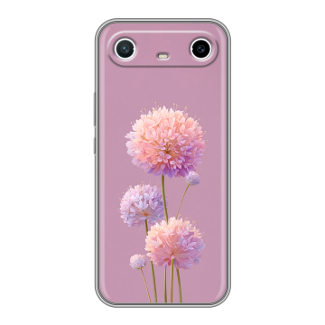 Силиконовый чехол на Tecno Spark Slim с принтом Цветы Силиконовый чехол на Tecno Spark Slim с принтом Цветы