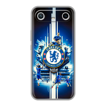 Силиконовый чехол на Tecno Spark Slim с принтом Chelsea Челси Силиконовый чехол на Tecno Spark Slim с принтом Chelsea Челси