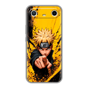 Силиконовый чехол на Tecno Spark Slim с принтом Naruto Наруто Силиконовый чехол на Tecno Spark Slim с принтом Naruto Наруто