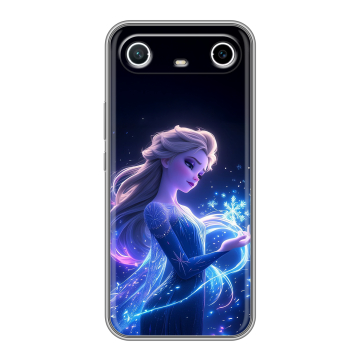 Силиконовый чехол на Tecno Spark Slim с принтом Холодное сердце Frozen Силиконовый чехол на Tecno Spark Slim с принтом Холодное сердце Frozen