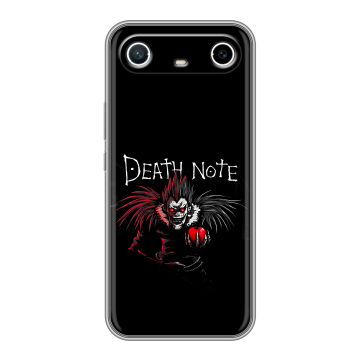 Силиконовый чехол на Tecno Spark Slim с принтом Death note Тетрадь смерти Силиконовый чехол на Tecno Spark Slim с принтом Death note Тетрадь смерти