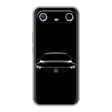 Силиконовый чехол на Tecno Spark Slim с принтом Mercedes Мерседес Силиконовый чехол на Tecno Spark Slim с принтом Mercedes Мерседес