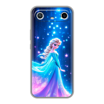 Силиконовый чехол на Tecno Spark Slim с принтом Холодное сердце Frozen Силиконовый чехол на Tecno Spark Slim с принтом Холодное сердце Frozen
