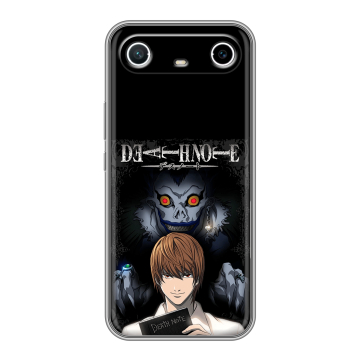 Силиконовый чехол на Tecno Spark Slim с принтом Death note Тетрадь смерти Силиконовый чехол на Tecno Spark Slim с принтом Death note Тетрадь смерти