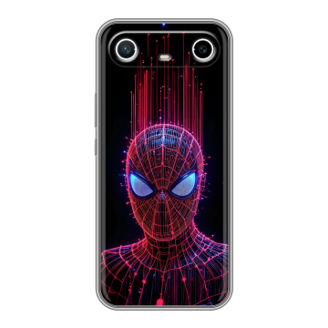 Силиконовый чехол на Tecno Spark Slim с принтом Spiderman Человек паук Силиконовый чехол на Tecno Spark Slim с принтом Spiderman Человек паук