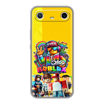 Силиконовый чехол на Tecno Spark Slim с принтом Roblox Роблокс Силиконовый чехол на Tecno Spark Slim с принтом Roblox Роблокс