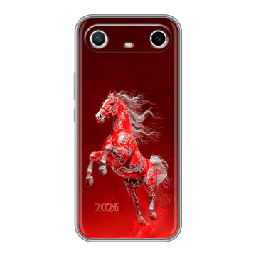 Силиконовый чехол на Tecno Spark Slim с принтом Новый год Силиконовый чехол на Tecno Spark Slim с принтом Новый год