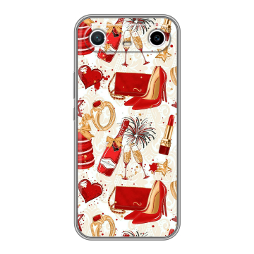 Силиконовый чехол на Tecno Spark Slim с принтом Новый год Силиконовый чехол на Tecno Spark Slim с принтом Новый год