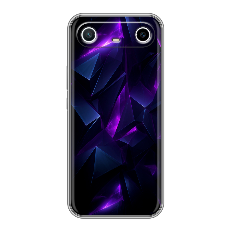 Силиконовый чехол на Tecno Spark Slim с принтом Абстракиция Силиконовый чехол на Tecno Spark Slim с принтом Абстракиция