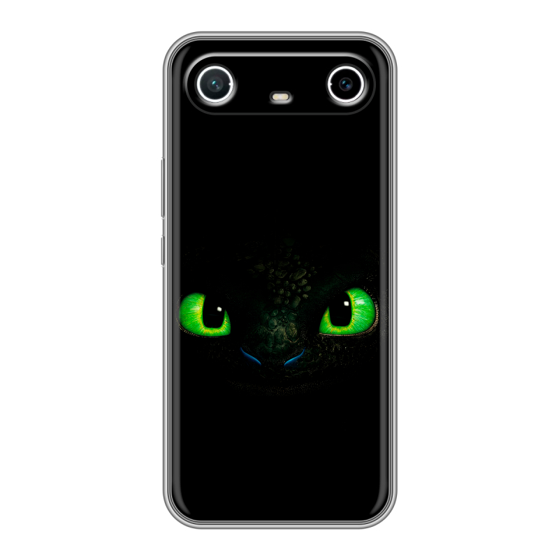 Силиконовый чехол на Tecno Spark Slim с принтом Как приручить дракона Силиконовый чехол на Tecno Spark Slim с принтом Как приручить дракона