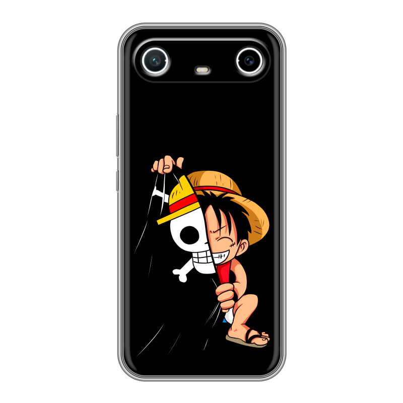 Силиконовый чехол на Tecno Spark Slim с принтом One Piece Ван Пис Силиконовый чехол на Tecno Spark Slim с принтом One Piece Ван Пис