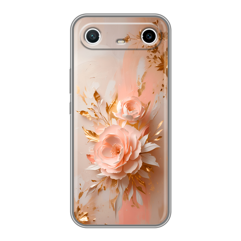 Силиконовый чехол на Tecno Spark Slim с принтом женский Силиконовый чехол на Tecno Spark Slim с принтом женский