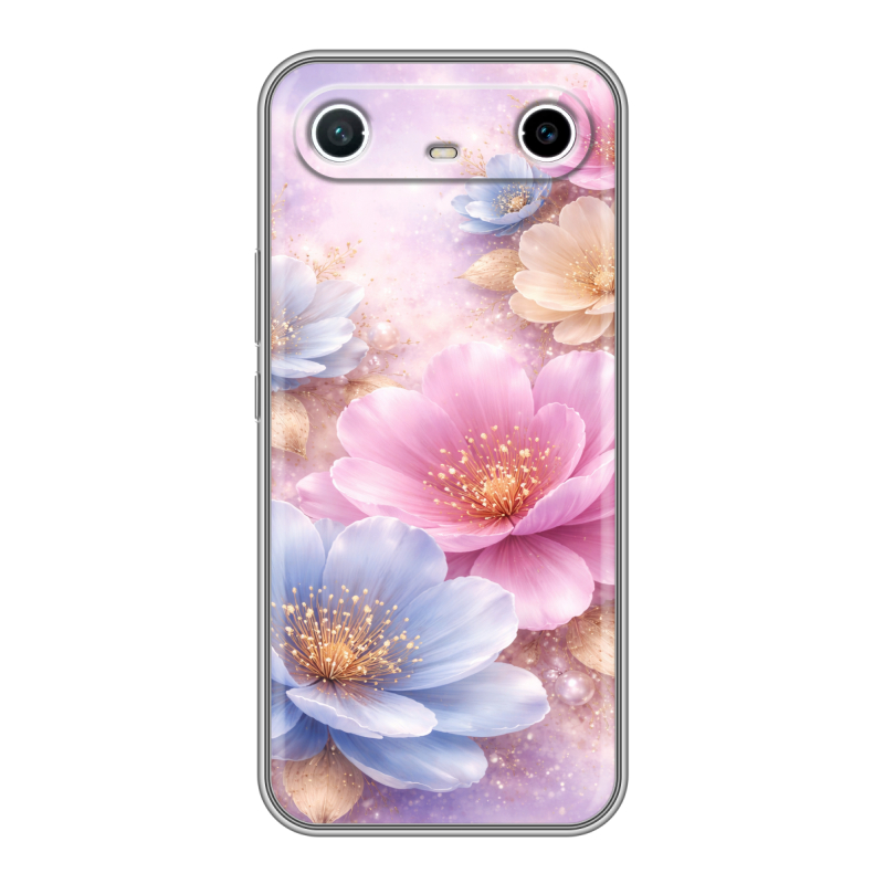 Силиконовый чехол на Tecno Spark Slim с принтом женский Силиконовый чехол на Tecno Spark Slim с принтом женский