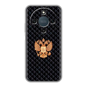 Силиконовый чехол на Honor X9d с принтом Герб России принт