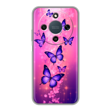 Силиконовый чехол на Honor X9d с принтом Бабочки