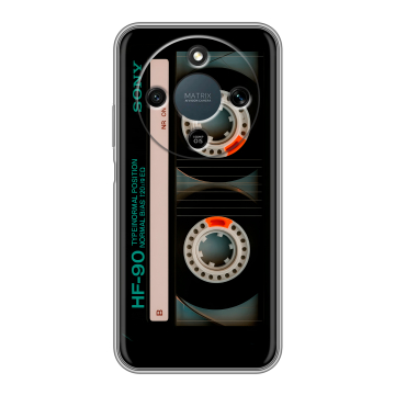 Силиконовый чехол на Honor X9d с принтом Кассета