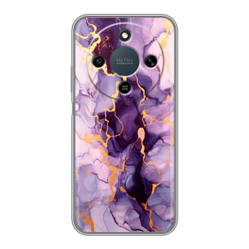 Силиконовый чехол на Honor X9d с принтом Мрамор