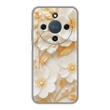 Силиконовый чехол на Honor X9d с принтом Цветы