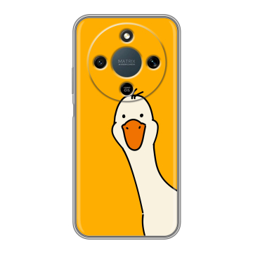 Силиконовый чехол на Honor X9d с принтом Утка
