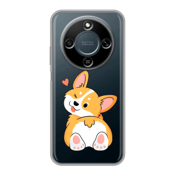 Силиконовый чехол на Honor X9d с принтом Корги Силиконовый чехол на Honor X9d с принтом Корги