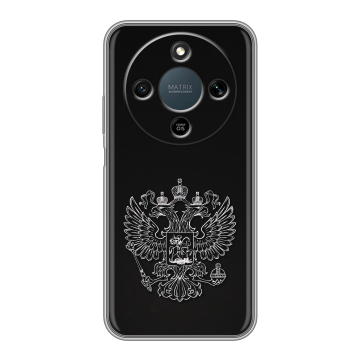 Силиконовый чехол на Honor X9d с принтом Герб России Силиконовый чехол на Honor X9d с принтом Герб России