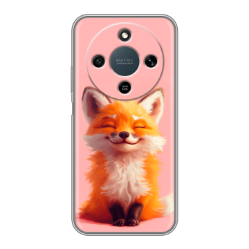 Силиконовый чехол на Honor X9d с принтом милая лиса Силиконовый чехол на Honor X9d с принтом милая лиса
