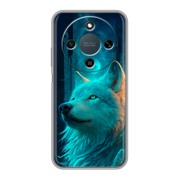 Силиконовый чехол на Honor X9d с принтом бабочки саккура Силиконовый чехол на Honor X9d с принтом бабочки саккура