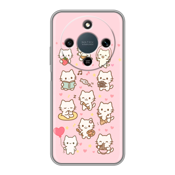 Силиконовый чехол на Honor X9d с принтом Hello Kitty Хелоу Кити