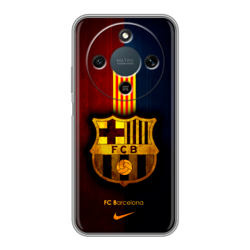 Силиконовый чехол на Honor X9d с принтом Барселона Barcelona