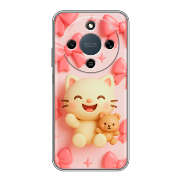 Силиконовый чехол на Honor X9d с принтом для девочек