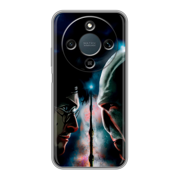 Силиконовый чехол на Honor X9d с принтом Гарри Поттер Harry Potter
