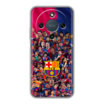 Силиконовый чехол на Honor X9d с принтом Барселона Barcelona