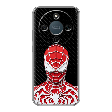 Силиконовый чехол на Honor X9d с принтом человек паук spiderman