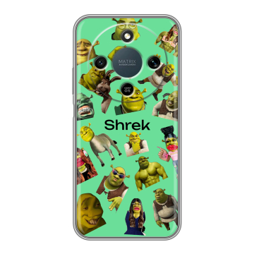 Силиконовый чехол на Honor X9d с принтом Шрек Shrek