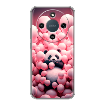 Силиконовый чехол на Honor X9d с принтом Панда Силиконовый чехол на Honor X9d с принтом Панда