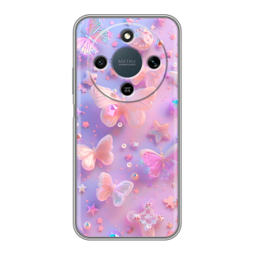 Силиконовый чехол на Honor X9d с принтом Бабочки Силиконовый чехол на Honor X9d с принтом Бабочки