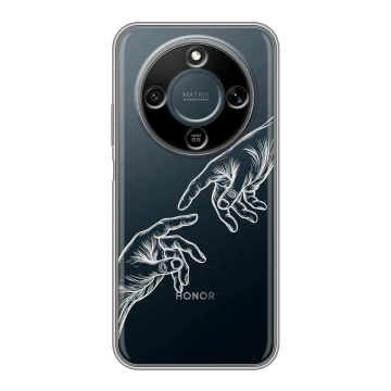 Силиконовый чехол на Honor X9d с принтом Сотворение мира Силиконовый чехол на Honor X9d с принтом Сотворение мира