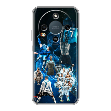 Силиконовый чехол на Honor X9d с принтом Реал Роналдо Силиконовый чехол на Honor X9d с принтом Реал Роналдо