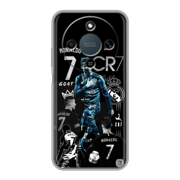 Силиконовый чехол на Honor X9d с принтом Реал Роналдо