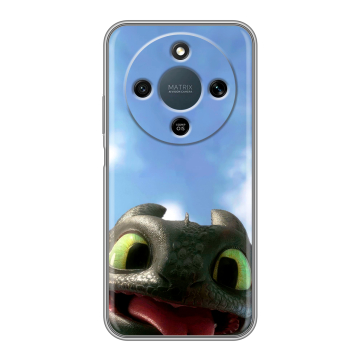Силиконовый чехол на Honor X9d с принтом Как приручить дракона