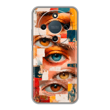 Силиконовый чехол на Honor X9d с принтом Модный принт